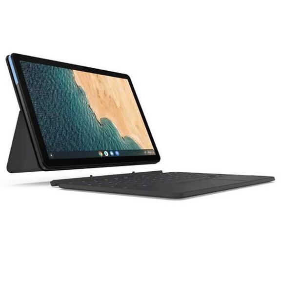 LENOVO IdeaPad Duet Blue Gray 10.1" FHD Touchscreen 2-in-1 Chromebook Wi-Fi 64GB